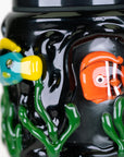 Close-up of Under the Sea Proxy Core attachment showing detailed orange clownfish and underwater lampwork