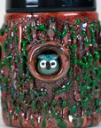 Close-up of the sculpted owl nestled inside the tree hollow on the Renew the Redwoods Proxy Core attachment