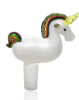 Bowl Piece - Unicorne - UV Reactive Horn