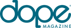 A logo of Dope Magazine