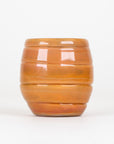 Puffco Proxy Core glass attachment by Empire Glassworks featuring textured beehive details and golden amber coloring