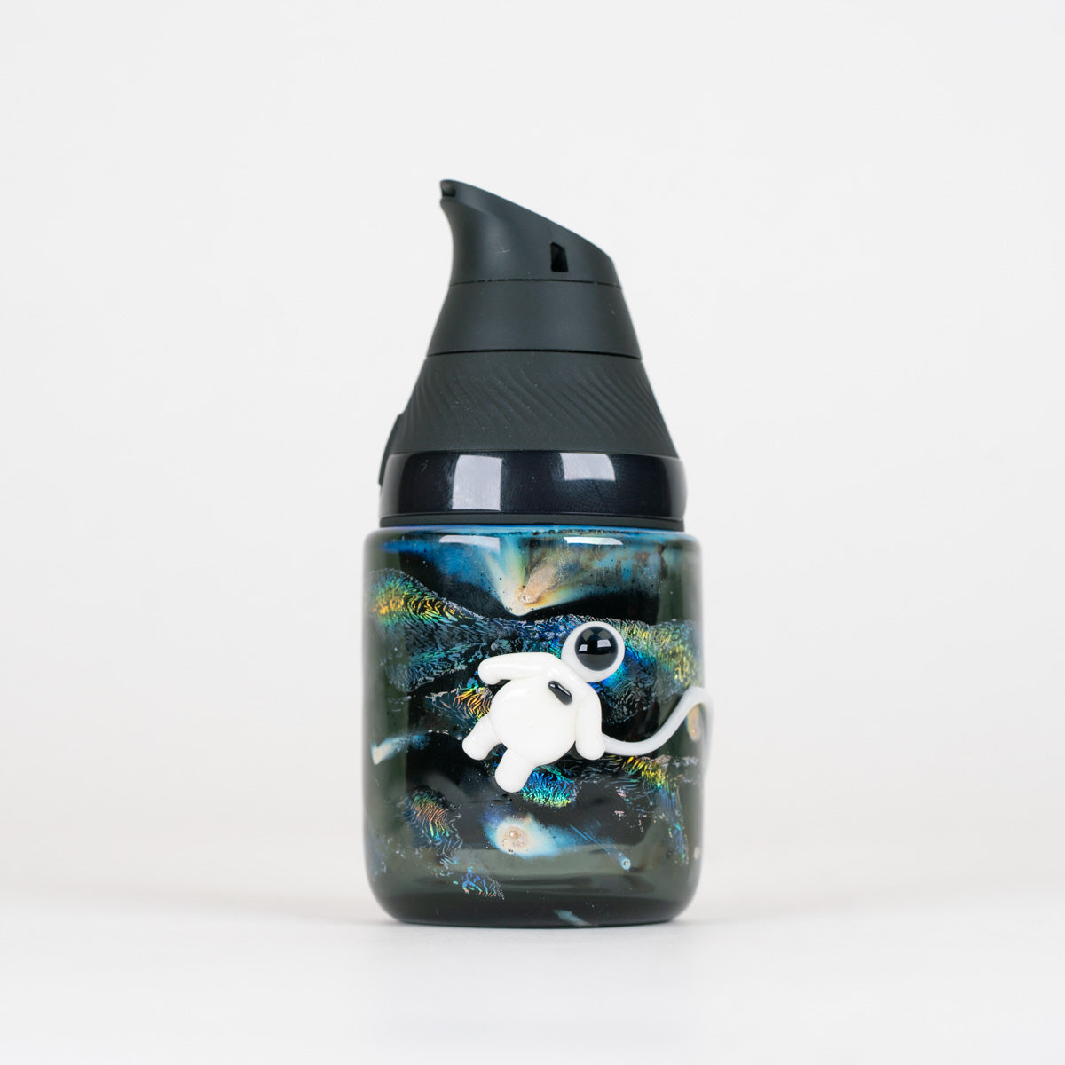 Empire Glassworks Across the Universe Puffco Proxy Core attachment featuring colorful galaxy-inspired glass artwork