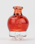 Transparent red Puffco Pivot glass mouthpiece by Empire Glassworks
