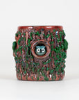 Handmade Puffco Proxy Core glass attachment featuring a detailed redwood tree design and miniature owl